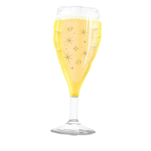 Load image into Gallery viewer, CHAMPAGNE GLASS HELIUM BALLOON
