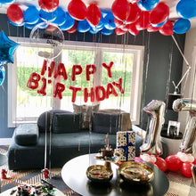 Load image into Gallery viewer, Helium Birthday balloons Red