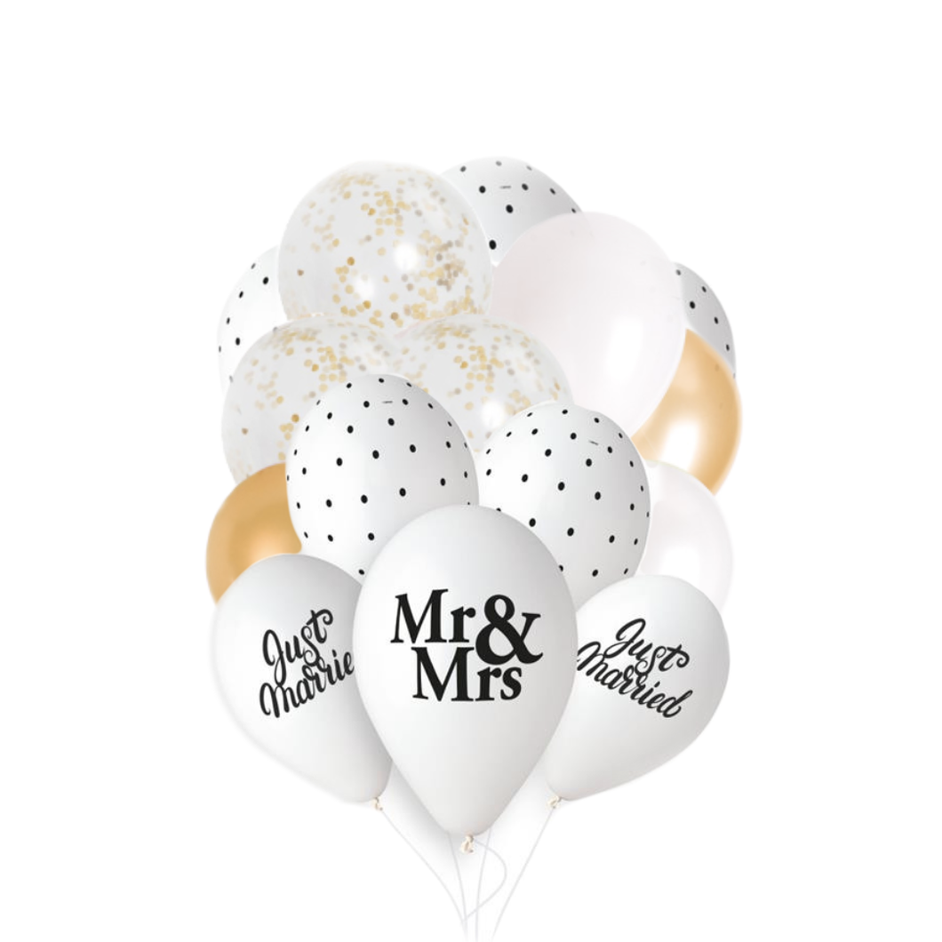 Mr&Mrs/Just married Full Latex Organic